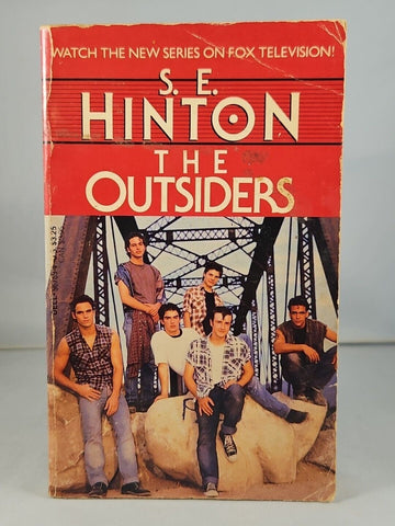 The Outsiders by S. E. Hinton (1989) 79th Printing Dell Paperback, Fox TV Tie-in