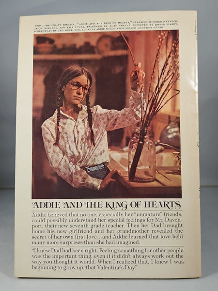 Addie and The King Of Hearts by Gail Rock (1979) 3rd Printing Bantam Paperback