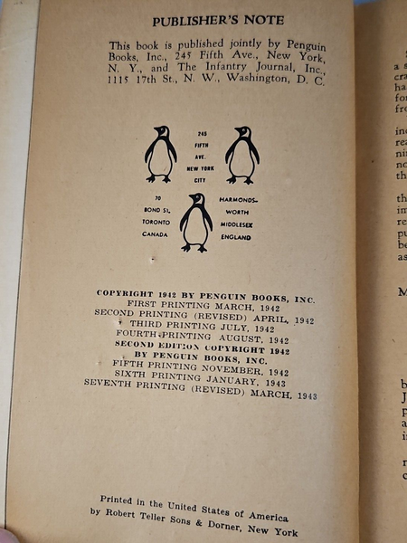 What's That Plane by Walter Pitkin, Jr (1943) 2nd Edition S201 Penguin Paperback