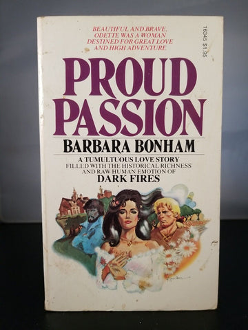 Proud Passion by Barbara Bonham (1976) 1st Edition Playboy Press Paperback