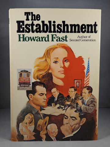 The Establishment by Howard Fast (1979) 1st Edition 1st Printing Hardcover DJ