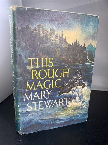 This Rough Magic by Mary Stewart (1964) 1st Edition BCE Hardcover DJ