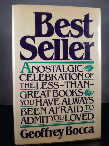 Best Seller by Geoffrey Bocca (1981) 1st Edition, 1st Printing Hardcover + DJ