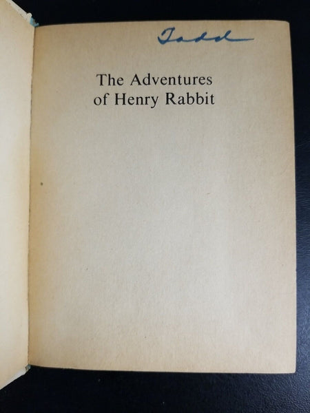 The Adventures of Henry Rabbit by A.M. Dalmais (1967) Golden Star Hardcover