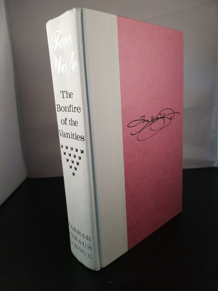 The Bonfire of the Vanities, Tom Wolfe, 1988 1st Edition 10th Printing Hardcover