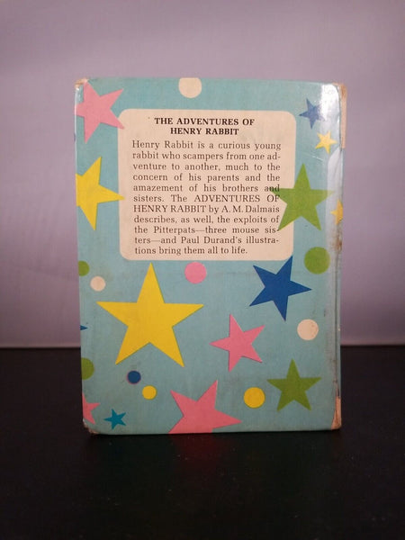 The Adventures of Henry Rabbit by A.M. Dalmais (1967) Golden Star Hardcover