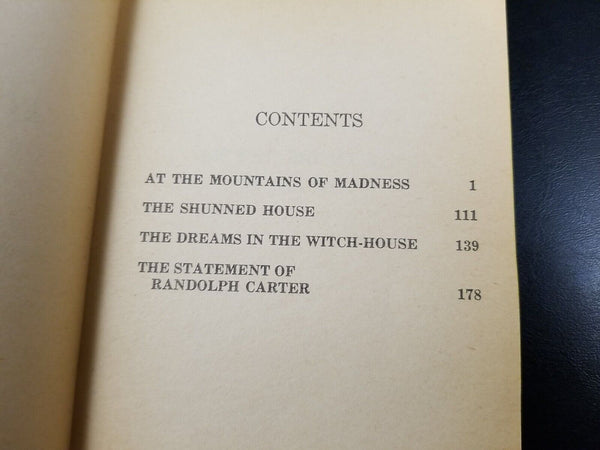 At The Mountains Of Madness, H P Lovecraft  (1971) 2nd Printing Beagle Paperback