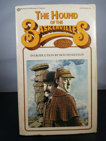 Hound of the Baskervilles, A Conan Doyle, 1975 1st Printing Ballantine Paperback