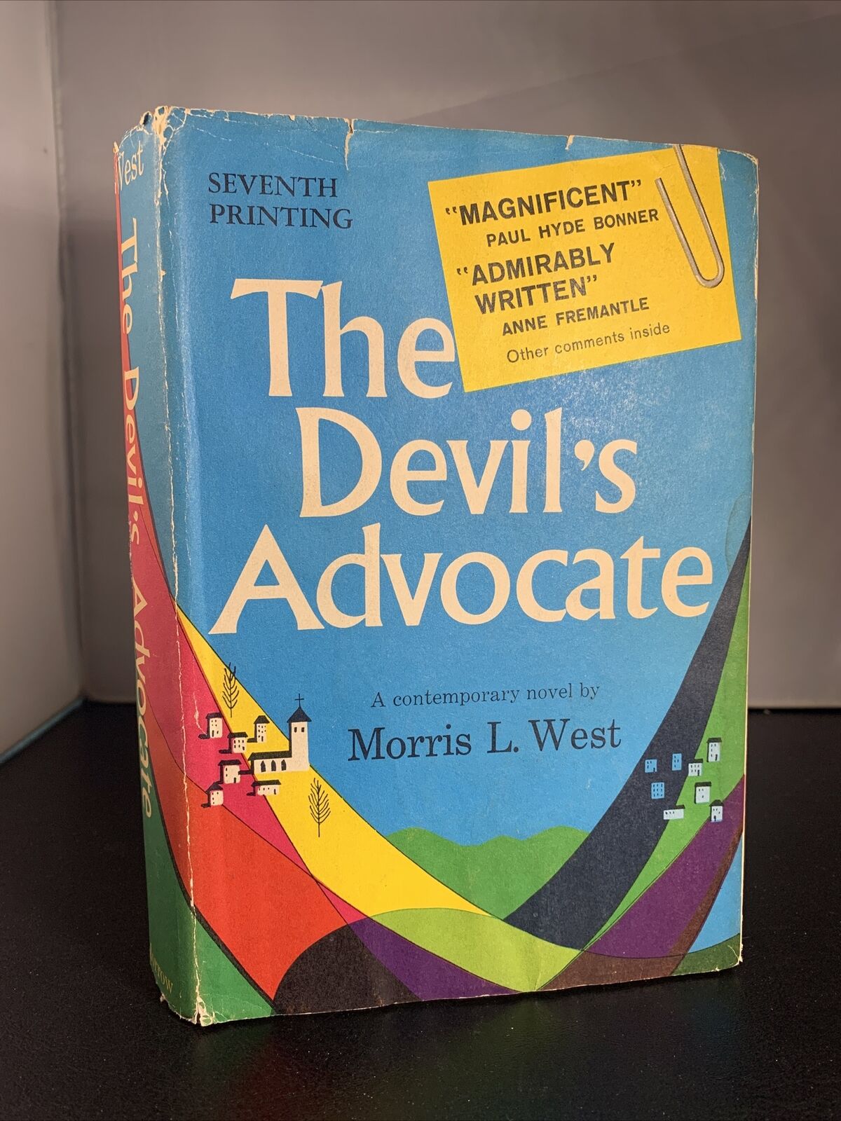 The Devil’s Advocate, Morris L West (1960) 1st Edition 7th Printing Hardcover DJ