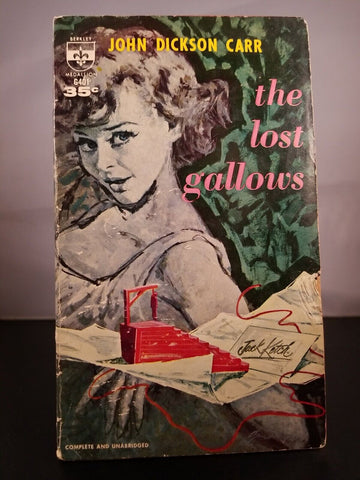 The Lost Gallows By John Dickson Carr (1960) 1st Printing Berkley Paperback