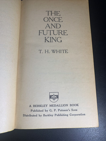 The Once & Future King T H White, 1967 4th Print Berkley PB Camelot Movie Tie-In