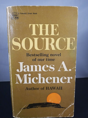 The Source by James A. Michener (1966) 10th Printing Fawcett Crest Paperback