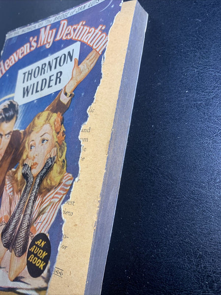 Heaven’s My Destination, Thornton Wilder (1945) Avon 1st Printing Paperback RARE