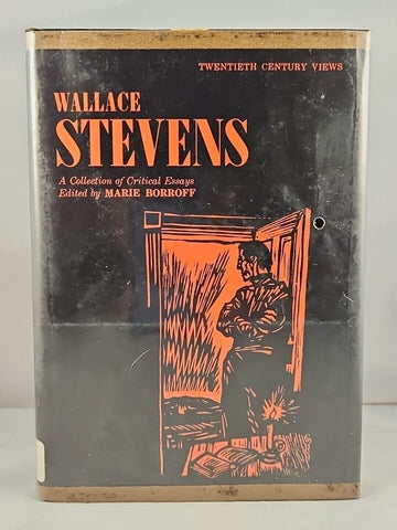 Wallace Stevens Essays, Marie Borroff (1963) 20th Cent Views Hardcover DJ ExLib