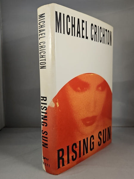 Rising Sun by Michael Crichton (1992) 1st Edition, 4th Printing Hardcover DJ