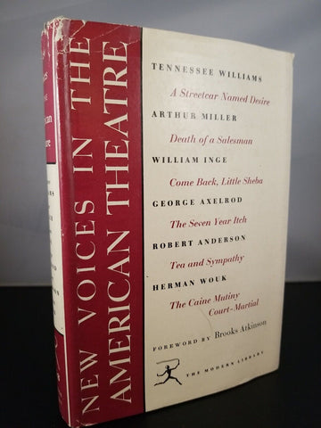 New Voices In American Theater (1958) Modern Library 258 Hardcover DJ Streetcar