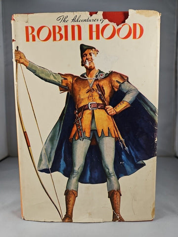 The Adventures of Robin Hood by Henry Gilbert, Hardcover DJ, Books, Inc