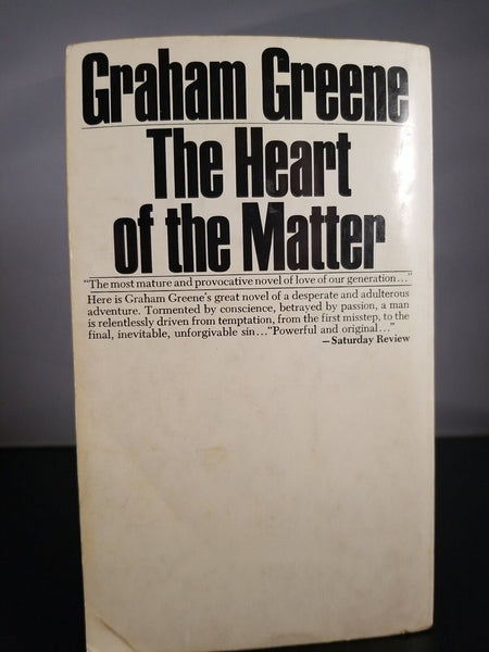 The Heart Of The Matter by Graham Greene (1967) 8th Printing Bantam Paperback