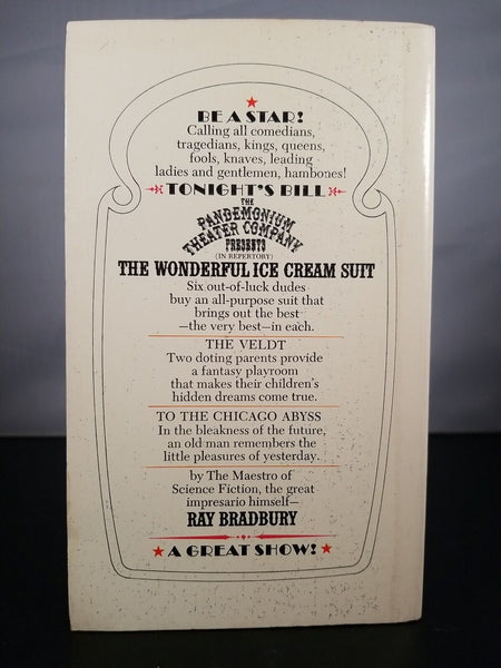The Wonderful Ice Cream Suit by Ray Bradbury, 1972 1st Printing Bantam Paperback