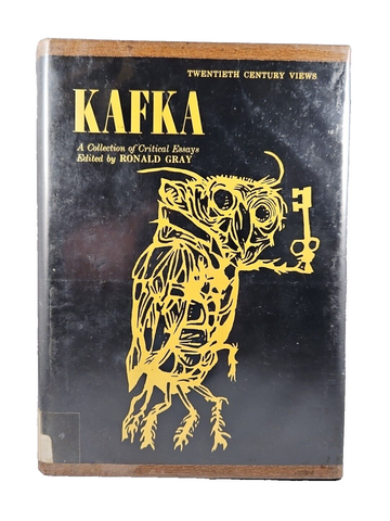 Kafka: Critical Essays, Ronald Gray (1962) 20th Cent Views Hardcover DJ ExLib
