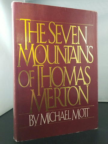 The Seven Mountains of Thomas Merton, Michael Mott 1984 1st Edition Hardcover DJ