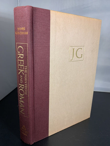 The Man From Greek & Roman James Goldman (1974) 1st Edition, 1st Print Hardcover