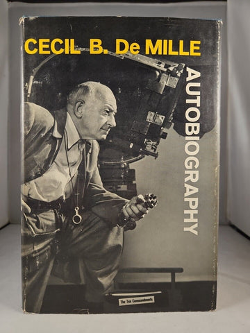 Cecil B. DeMille, Autobiography (1959) 1st Edition Hardcover DJ Prentice Hall