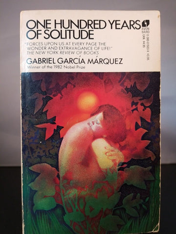 One Hundred Years of Solitude by Gabriel Garcia Marquez 1976 Avon Paperback 28th