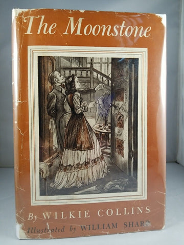 The Moonstone by Wilkie Collins (1946) Doubleday Illustrated BCE Hardcover + DJ